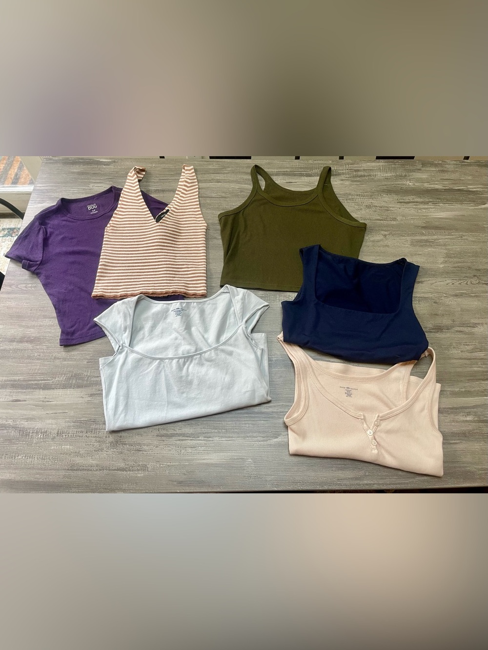 Brandy Melville Bundle of 6 tops!